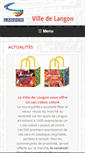 Mobile Screenshot of langon33.fr